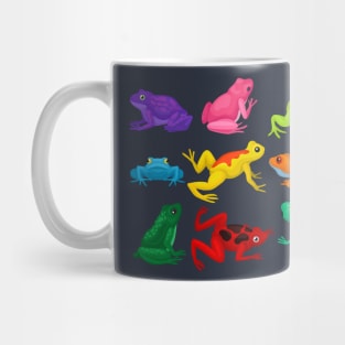 frog watercolor collection Mug